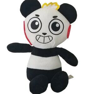 Ryans World Panda Plush 12" Pocket Watch Mystery Play Date Stuffed Animal Toy